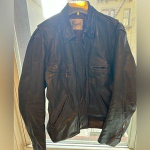 Bernan’s vintage leather jacket size 44